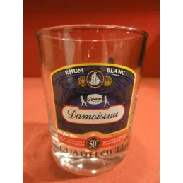 1 VERRE  RHUM DAMOISEAU 13CL