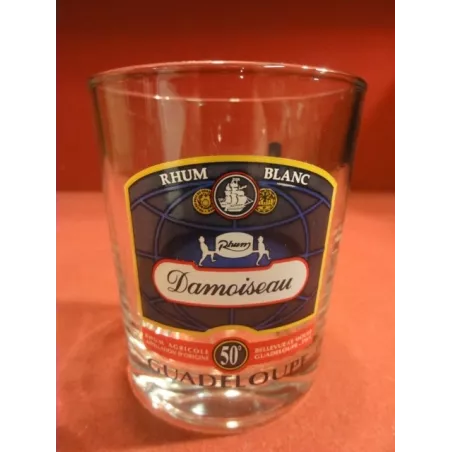 1 VERRE  RHUM DAMOISEAU 13CL