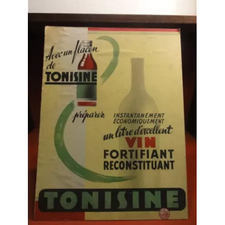 1 CARTON PRESENTOIR  TONISINE VIN