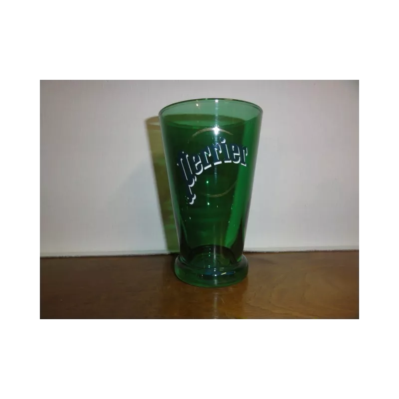 1 VERRE PERRIER COLLECTOR VERT