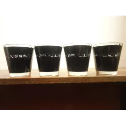 4 VERRES BACARDI