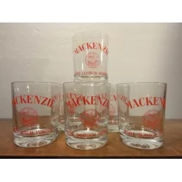 6 VERRES WHISKY  MACKENZIE