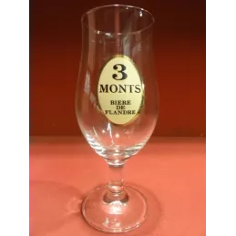  6 VERRES  BIERE  3 MONTS 25CL