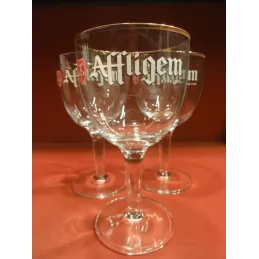 3 VERRES AFFLIGEM 33CL HT 17.80CM