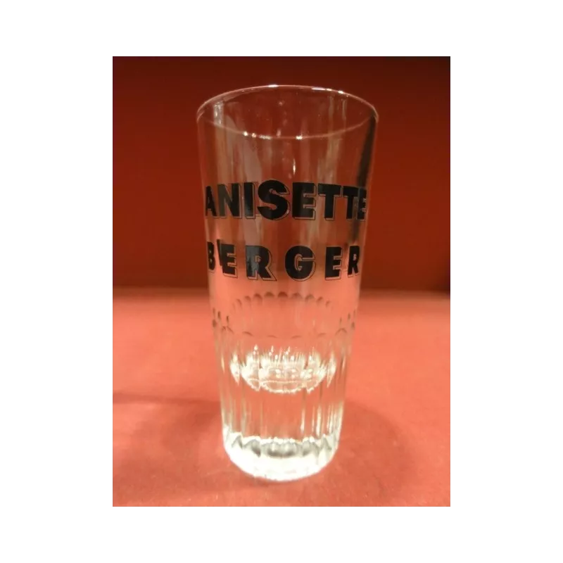 1 VERRE BERGER ANISETTE  HT 10CM