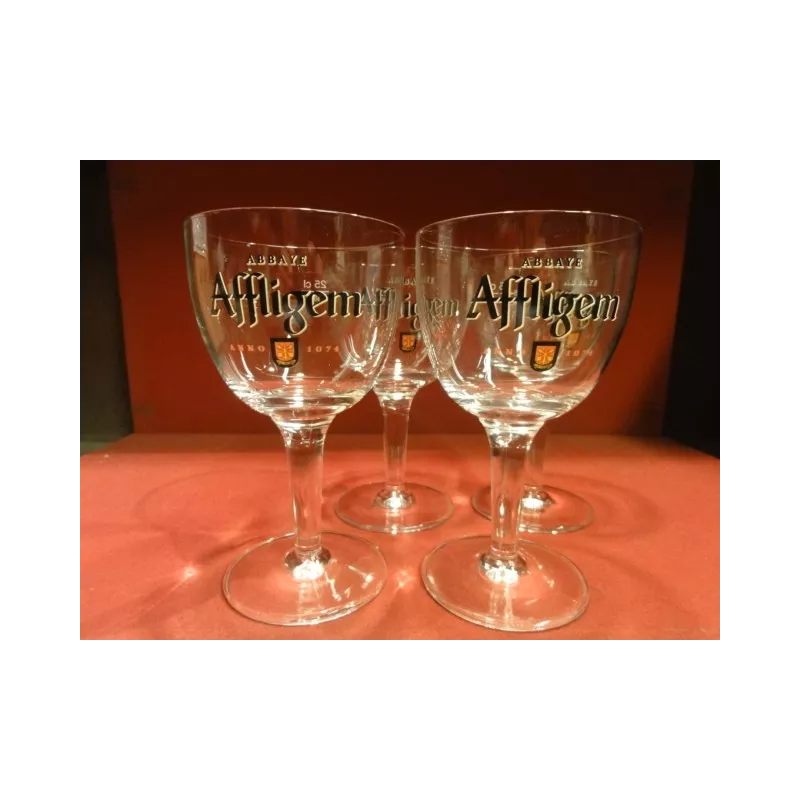 4 VERRES AFFLIGEM 25CL