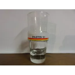 Lot de 6 Verres à Pastis Marius 18cl Transparent