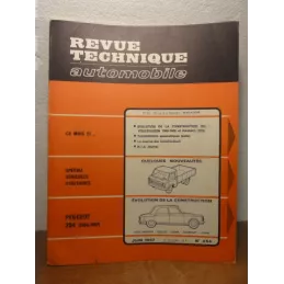 1 REVUE TECHNIQUE PEUGEOT 204 JUIN 1967