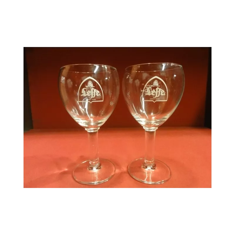 2 VERRES LEFFE 20CL NOUVEAU MODELE 