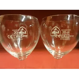 2 VERRES LEFFE 20CL NOUVEAU MODELE 