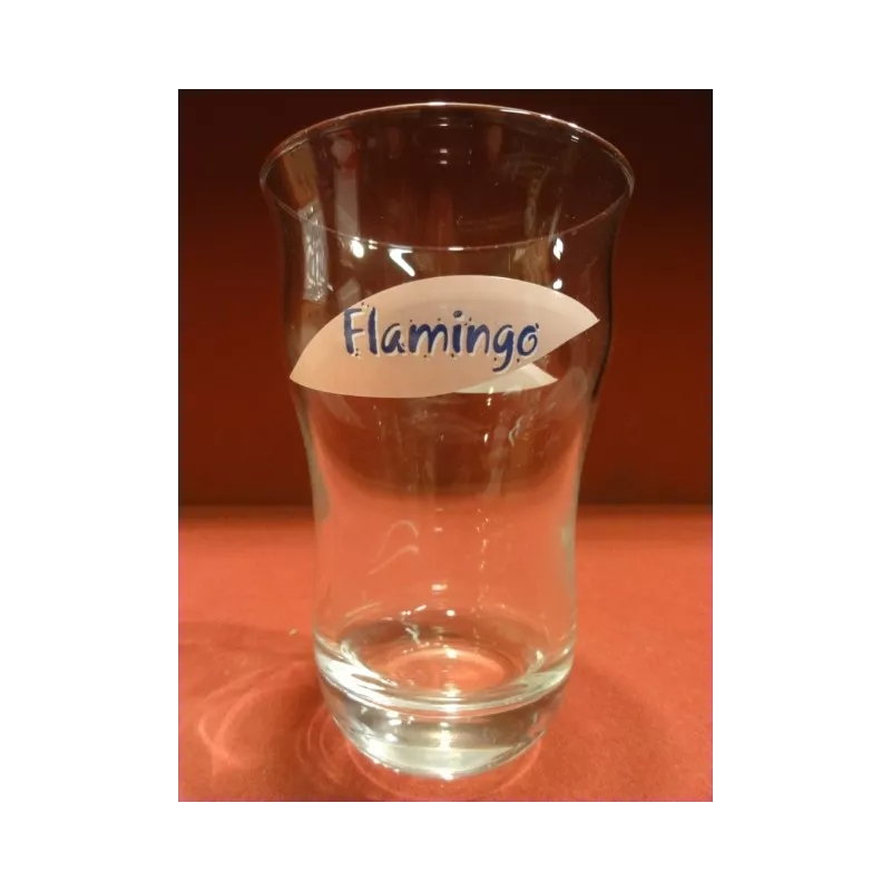 6 VERRES FLAMINGO 25CL