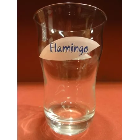 6 VERRES FLAMINGO 25CL